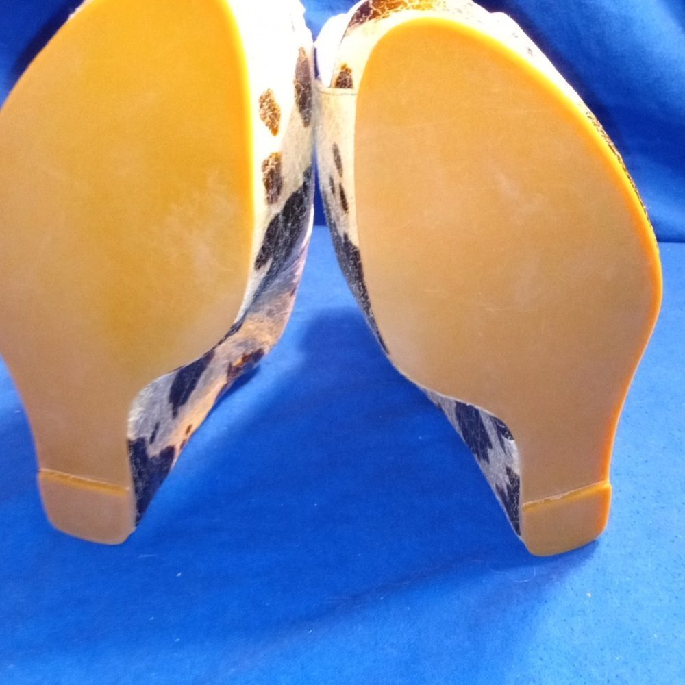 ESPADRILLE WHEN THE COWS COME OUT WEDGE SANDAL ( BRAND NEW !!!! ) VERY RARE ! - Picture 2 of 3